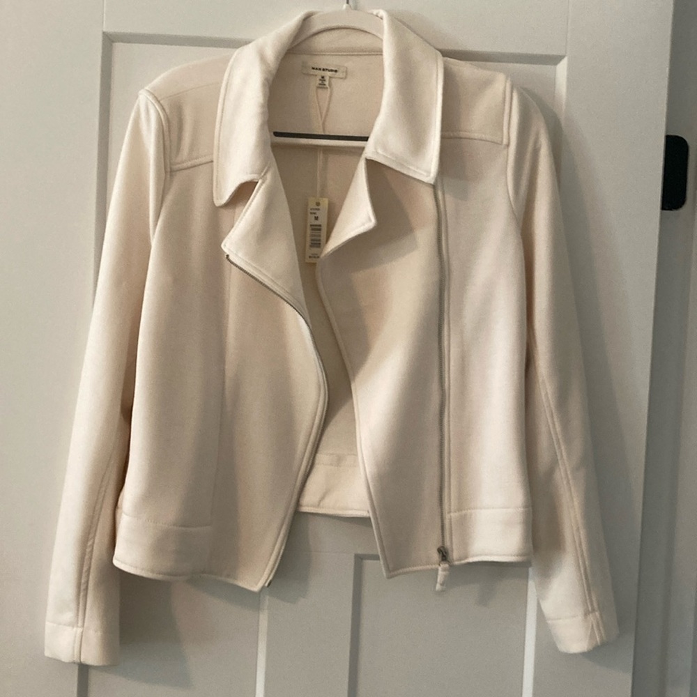 Max Studio Bone color jacket